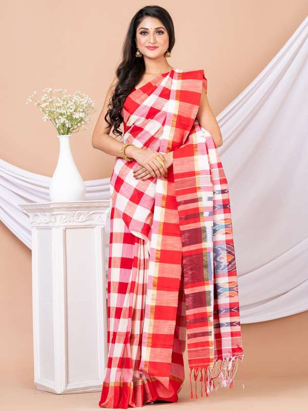 Linen Sarees Online | Designer Linen Sarees | Linen Story – Aryavart –  Thearyavart