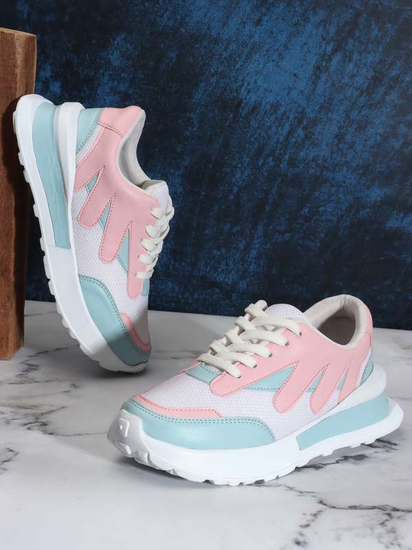 Blue and white on sale shoes
