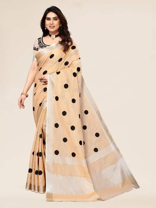 Buy Stripe Zari Floral Tussar Silk Banarasi Saree - House of Elegance –  House Of Elegance - Style That Inspires