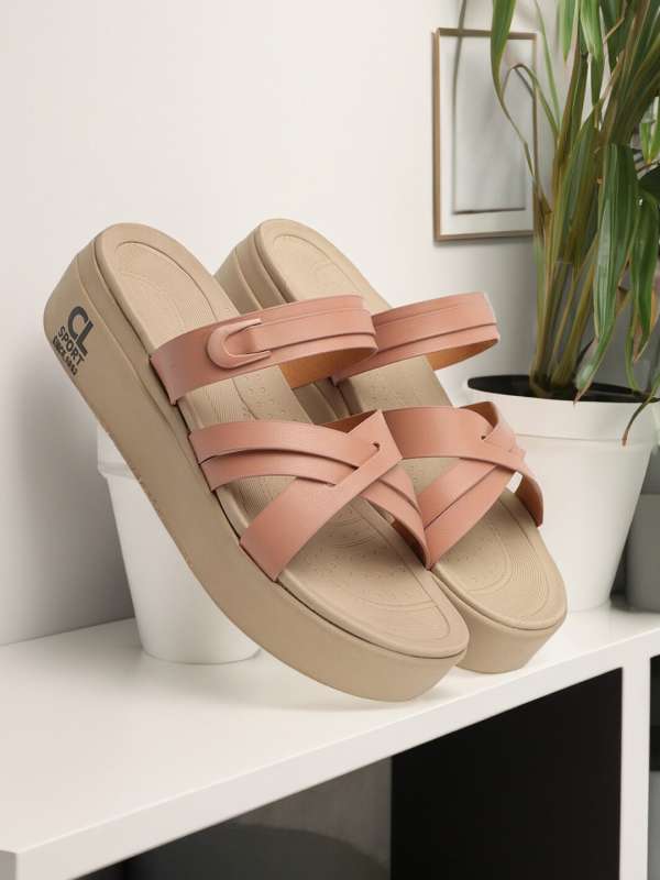 2 inch top platform sandals