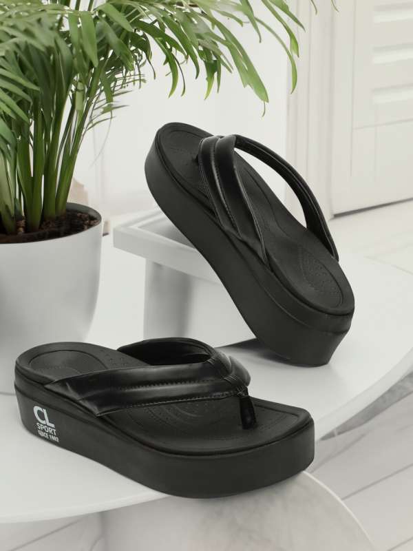 Heeled flip flops online best sale india