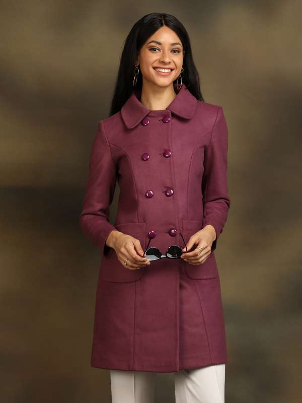 Winter long coats discount for ladies online