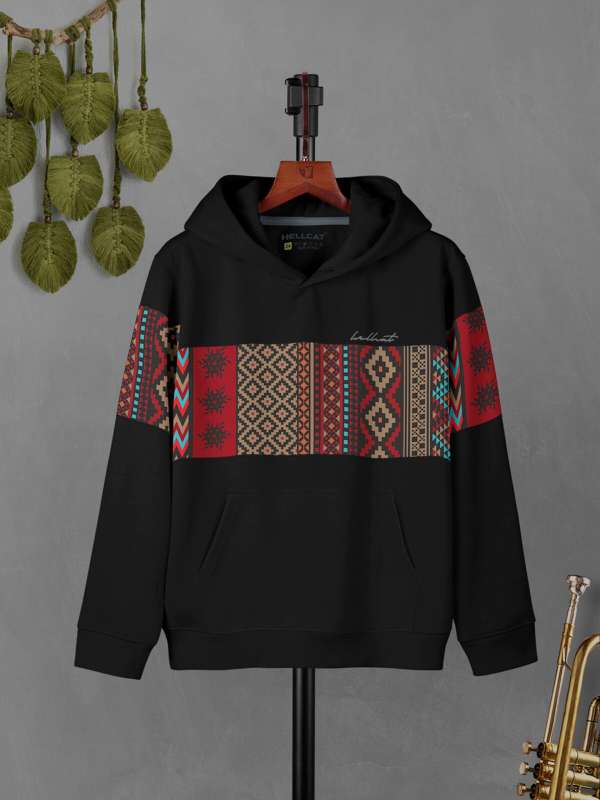 Tribal print sweatshirt 2025