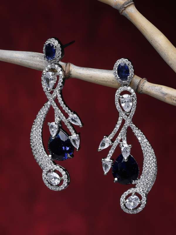 American diamond earrings price online