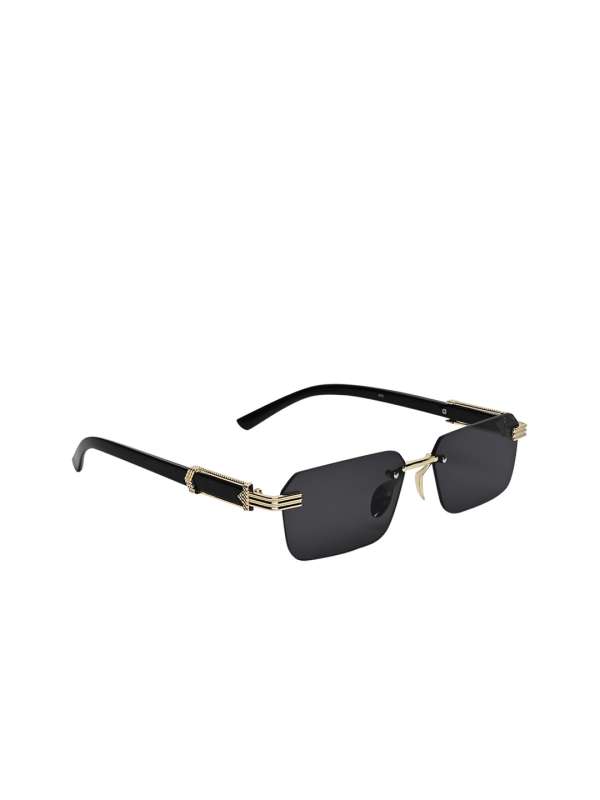 Black rimless sunglasses top