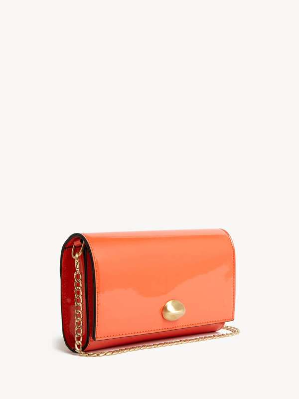 Orange clutch bag next new arrivals