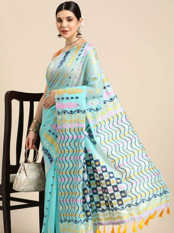 Jamdani Saree Buy Jamdani Saris Online in India Myntra