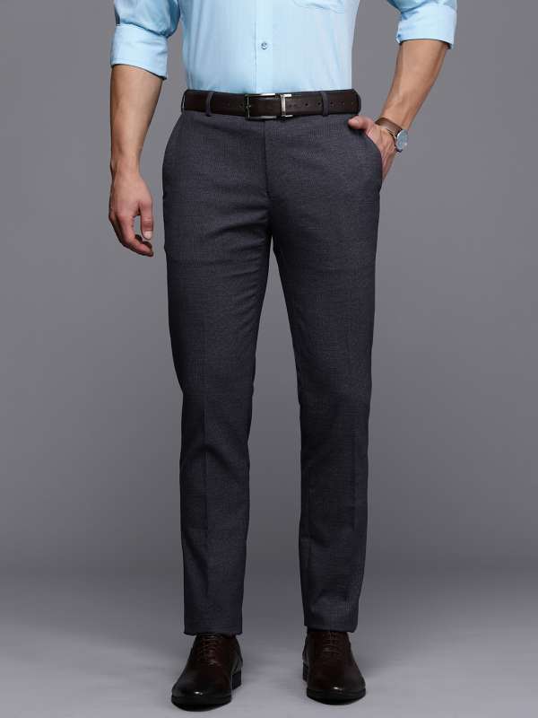 36 Blue Raymond Blue Slim Fit Trouser at Rs 3399/piece in