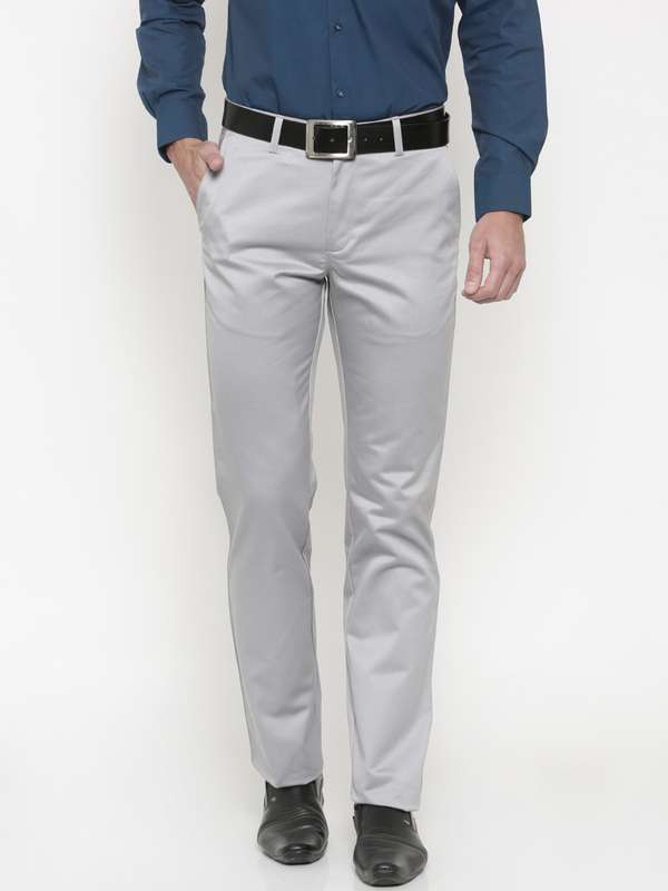Peter England Smart Fit Trousers - Buy 