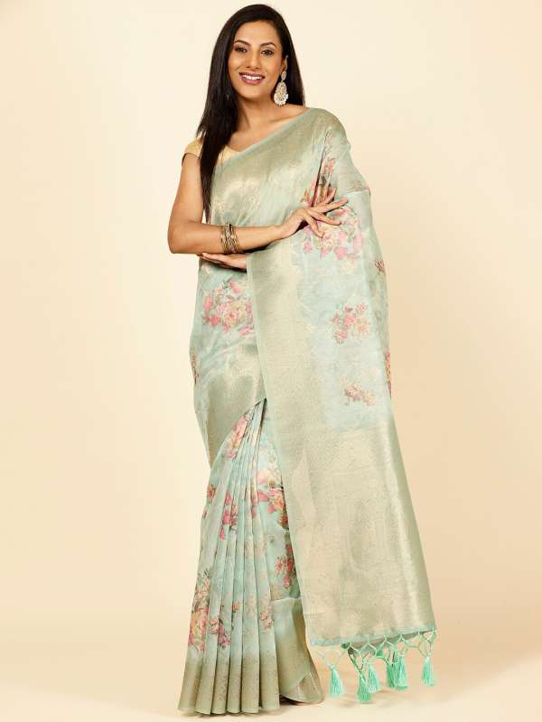 Navy Blue Georgette Lehenga – Meena Bazaar