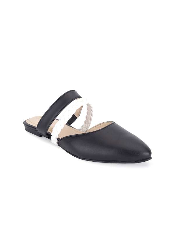Flat online mule slides