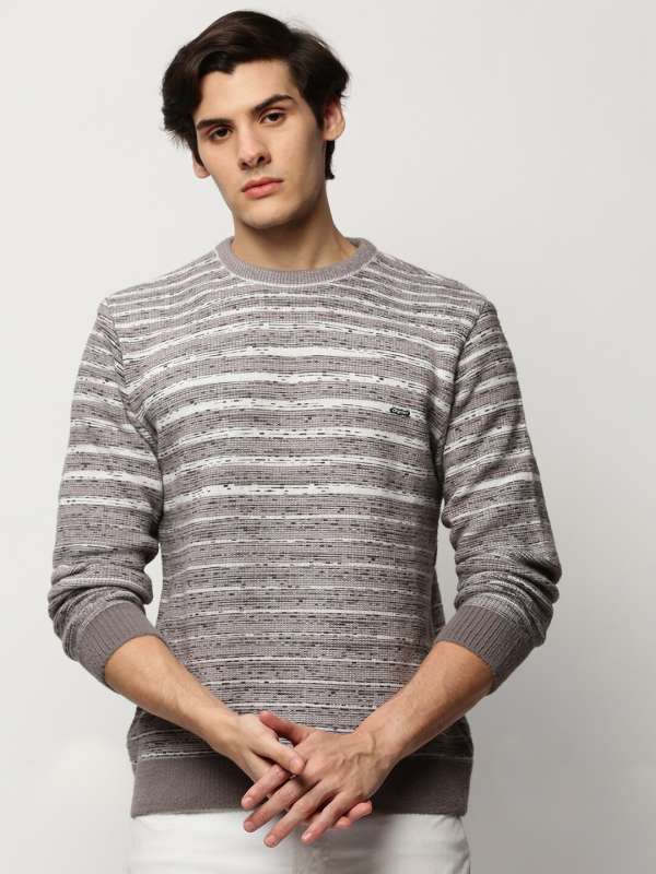 Nike striped outlet jumper