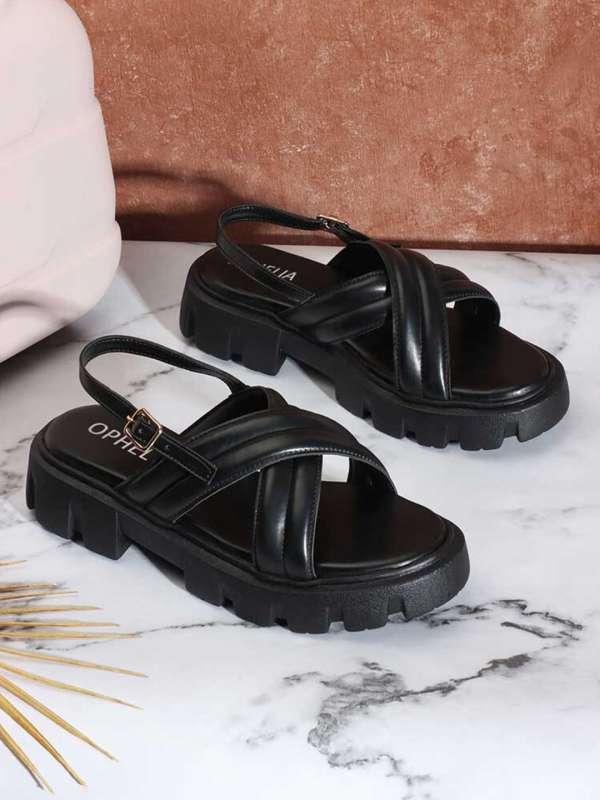 One strap shop platform sandals