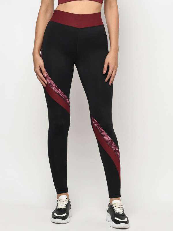 High Waist Pink Womens Sports Tights, Skin Fit at Rs 300 in New