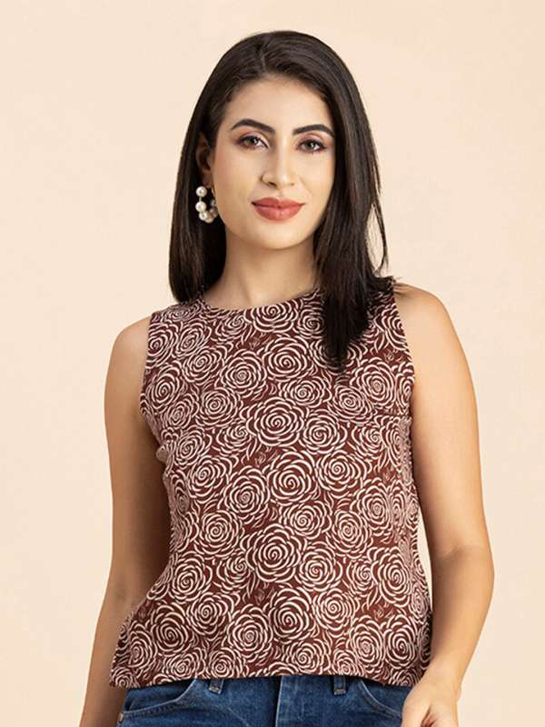 Floral clearance sleeveless top