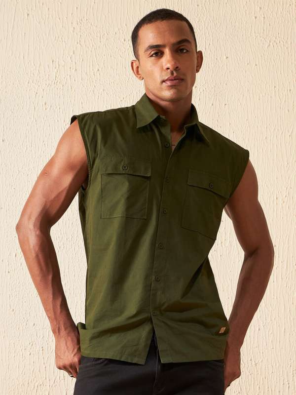 Sleeveless Shirt For Men - Buy Sleeveless Shirt For Men online in