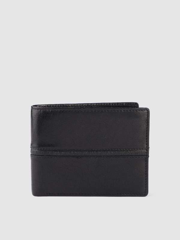 Leather Wallet 4.2 with Button Gray - Buy in The Online Store Leathery