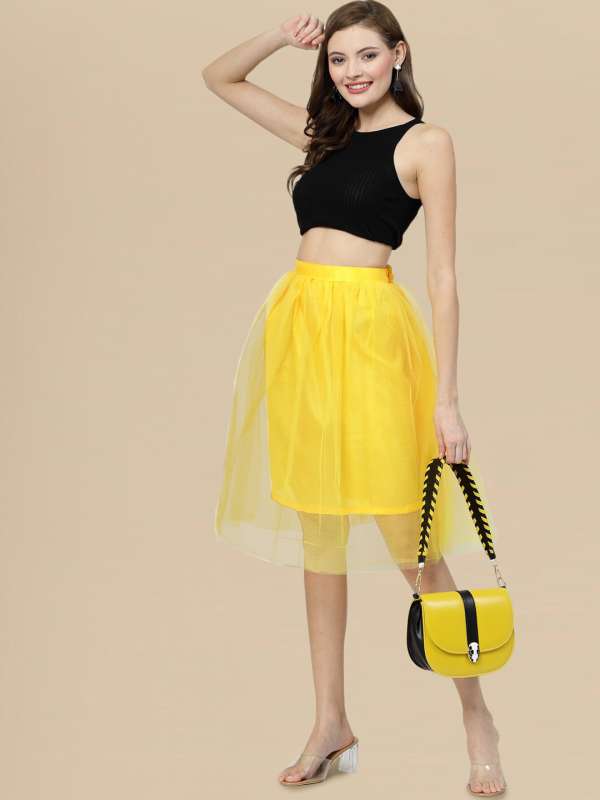 Buy Tulle Skirt Online in India Myntra