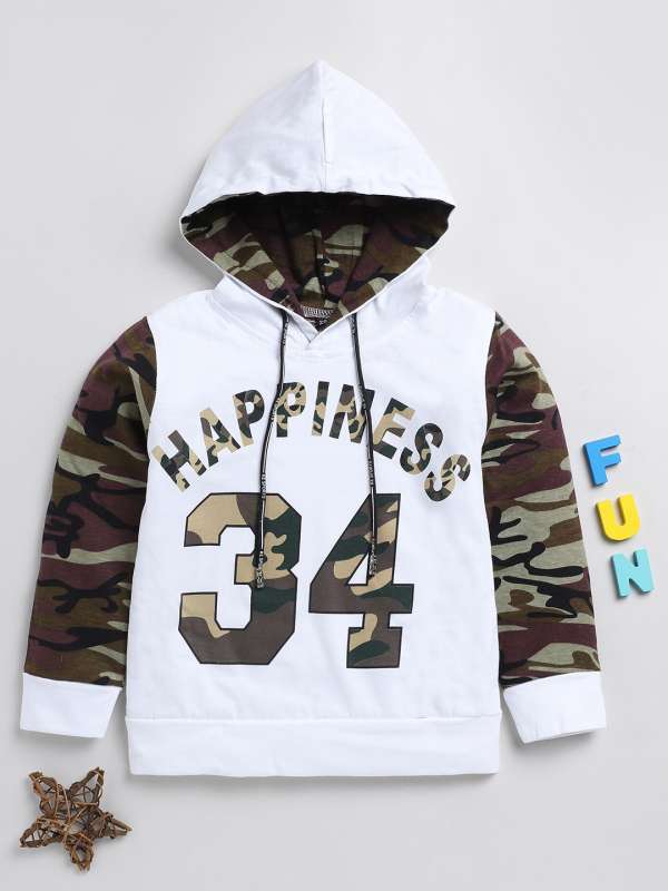 Myntra hooded t 2025 shirt