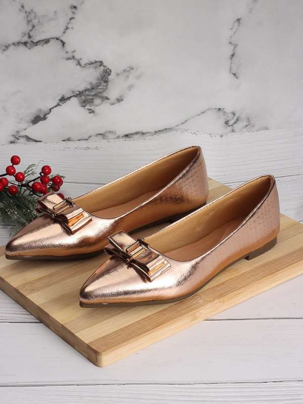 Rose Gold Ballerina Shoes Buy Rose Gold Ballerina Shoes online