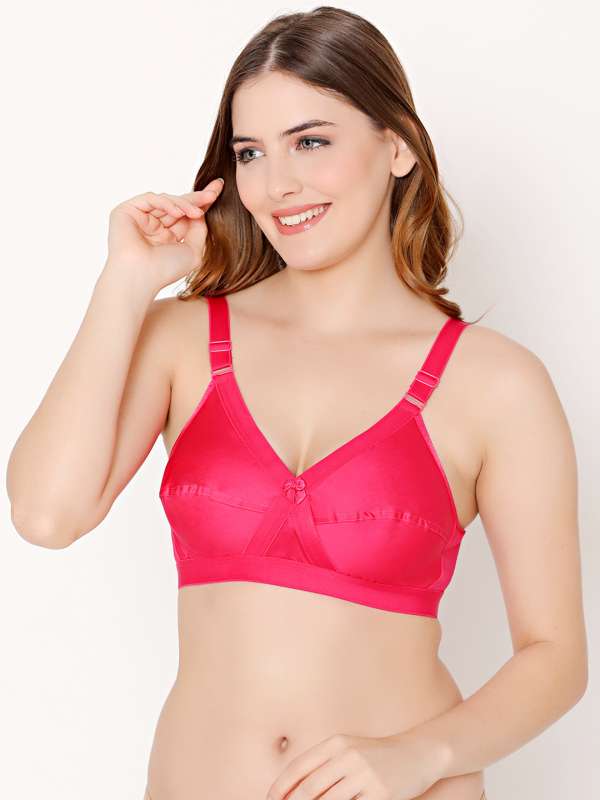 Buy BODYCARE Women's Cotton Comfortable Sports Bra (Red, 30) at