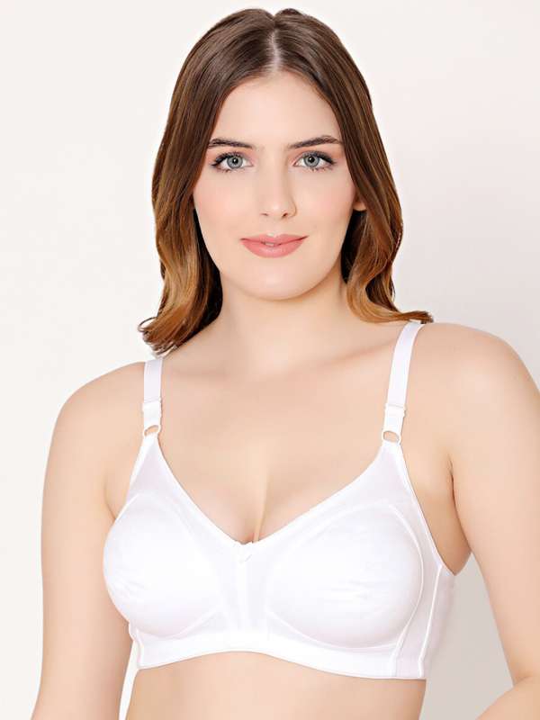 BodyCare Women T-Shirt Non Padded Bra (White)