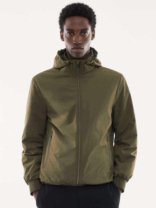 Bomber coat hotsell with hood