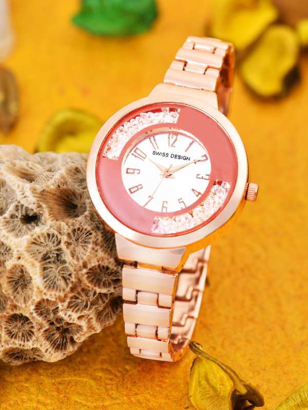 Swiss Design Rose Gold Watches Buy Swiss Design Rose Gold Watches online in India