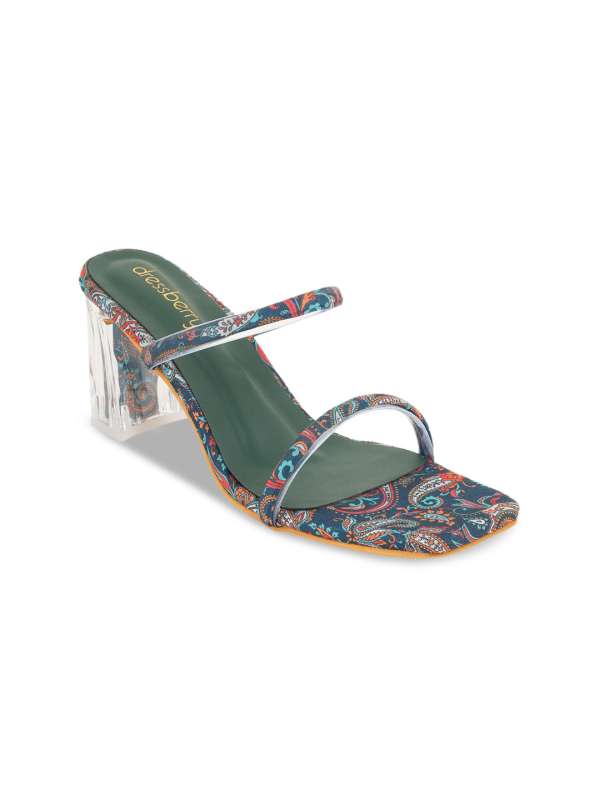 Green heels online on sale