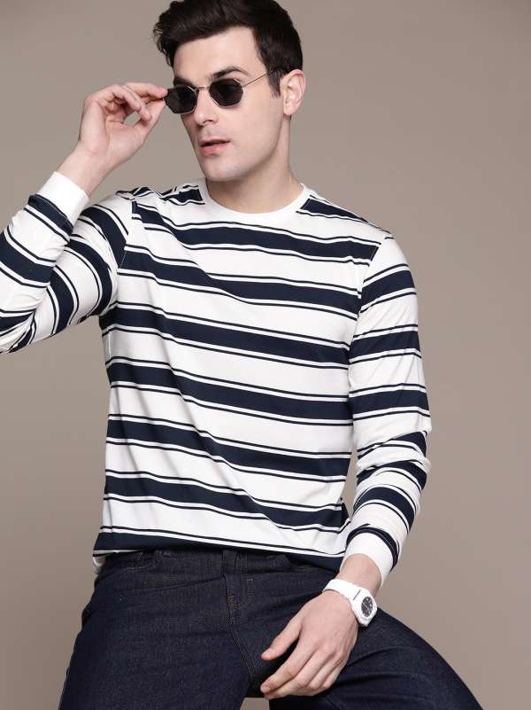 G star striped deals t shirt