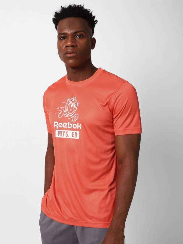 Orange reebok hot sale shirt