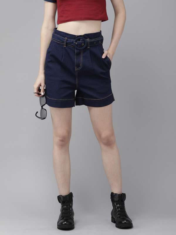 Myntra shorts for ladies on sale