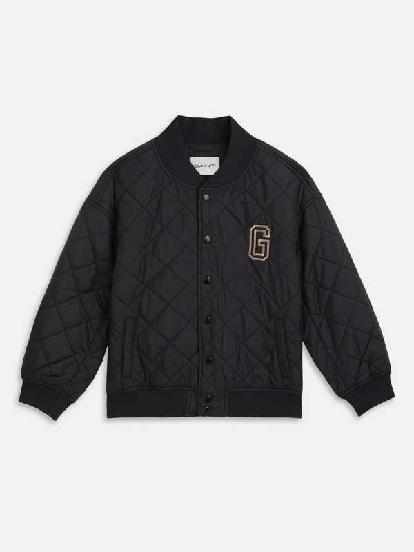 Gant Black Quilted Jackets Buy Gant Black Quilted Jackets online