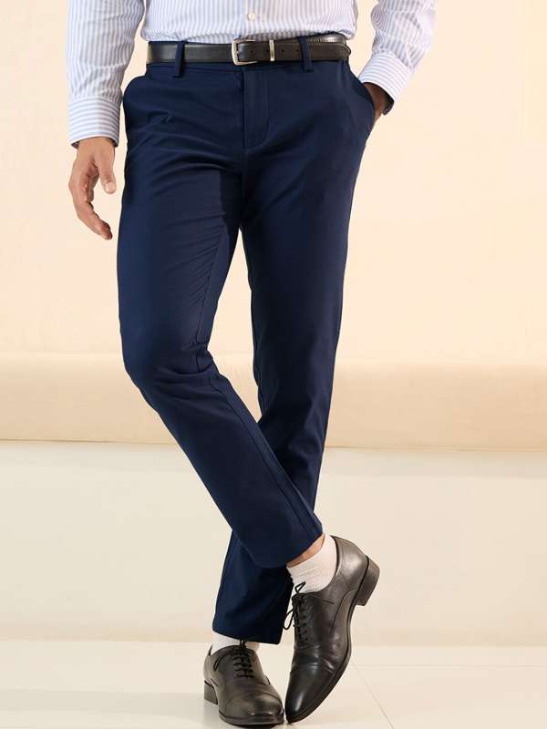 Dobell Dark Blue Suit Pants | Dobell