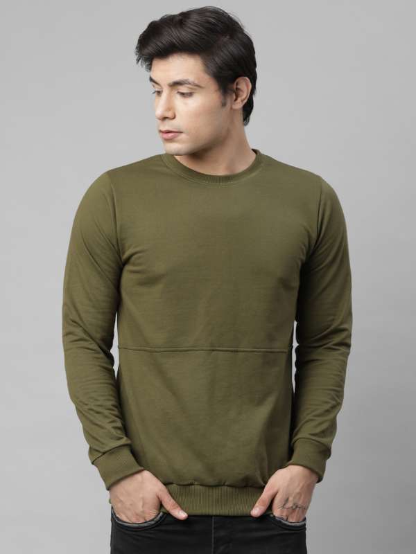 Myntra men hotsell sweatshirt
