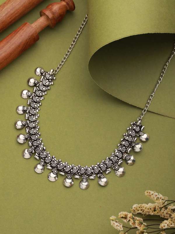 Oxidised Jewellery Necklace Buy Oxidised Jewellery Necklace