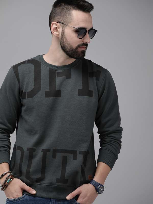 Mens sales charcoal sweatshirt