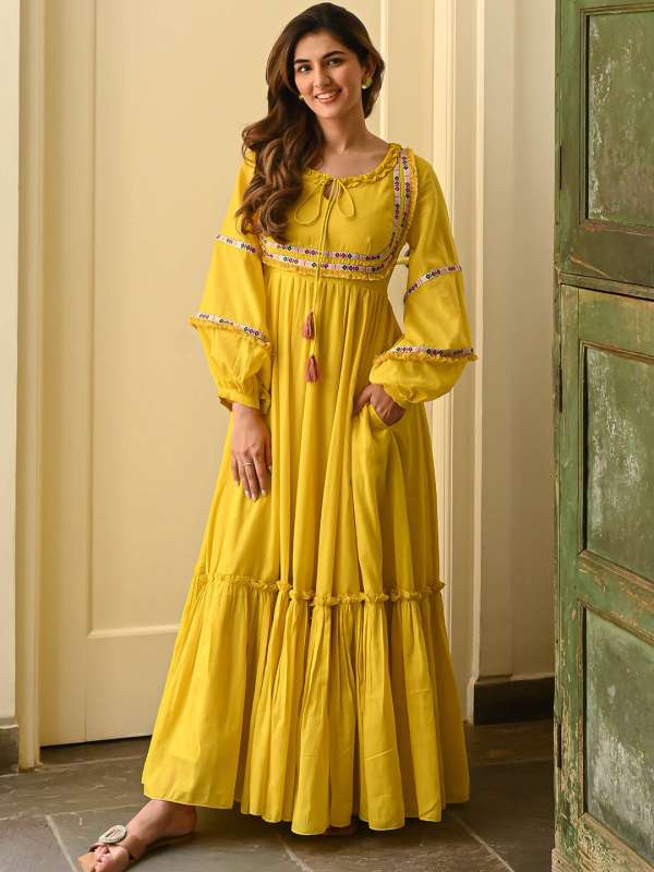Bunaai Maxi Dress Buy Bunaai Maxi Dress online in India
