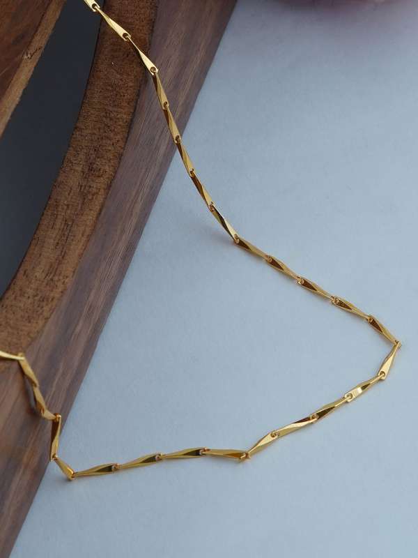 Gold discount brass chain