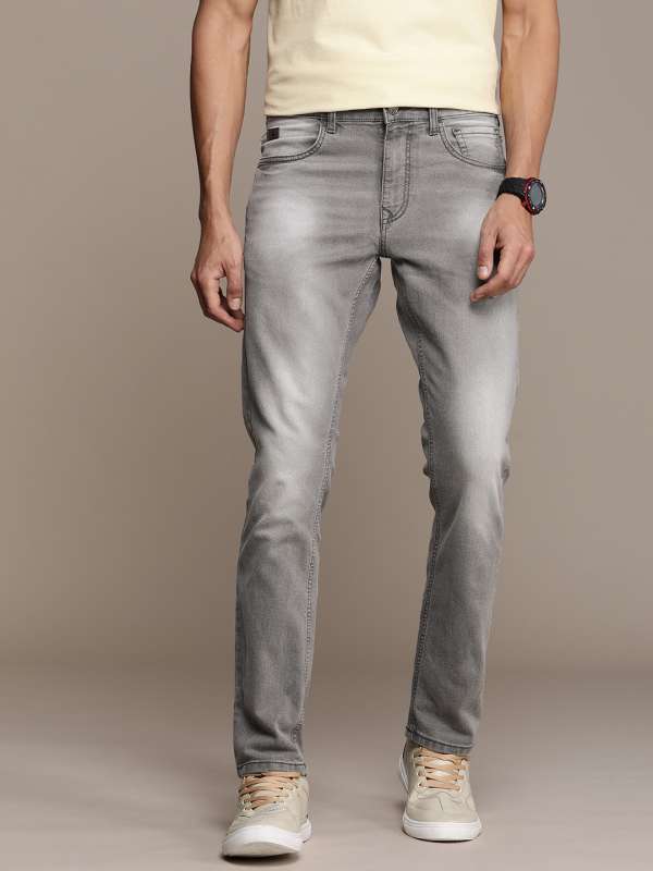 Wrogn grey jeans on sale