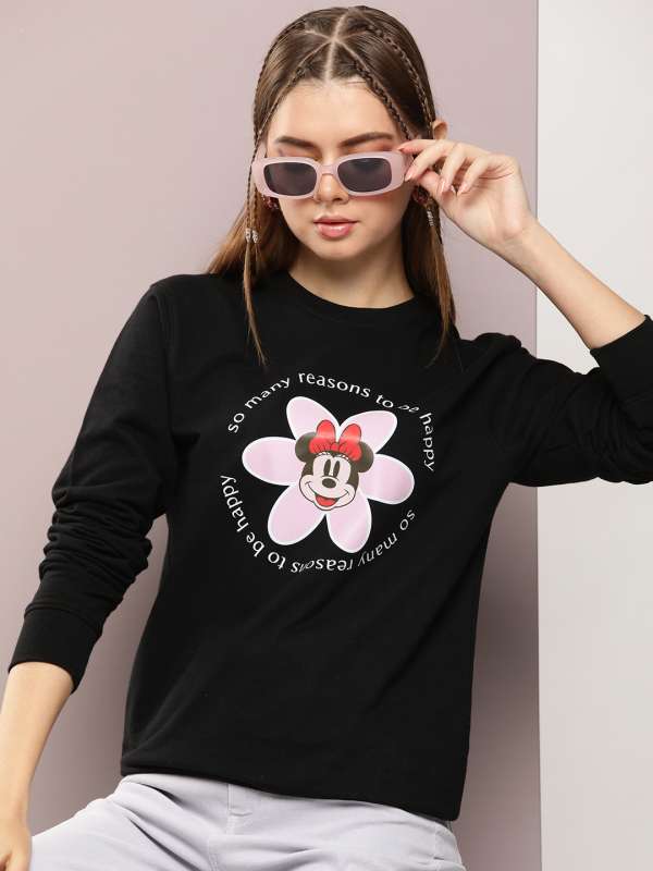 Kook N Keech Disney Full Sleeve Graphic Print Women Sweatshirt - Buy Kook N  Keech Disney Full Sleeve Graphic Print Women Sweatshirt Online at Best  Prices in India