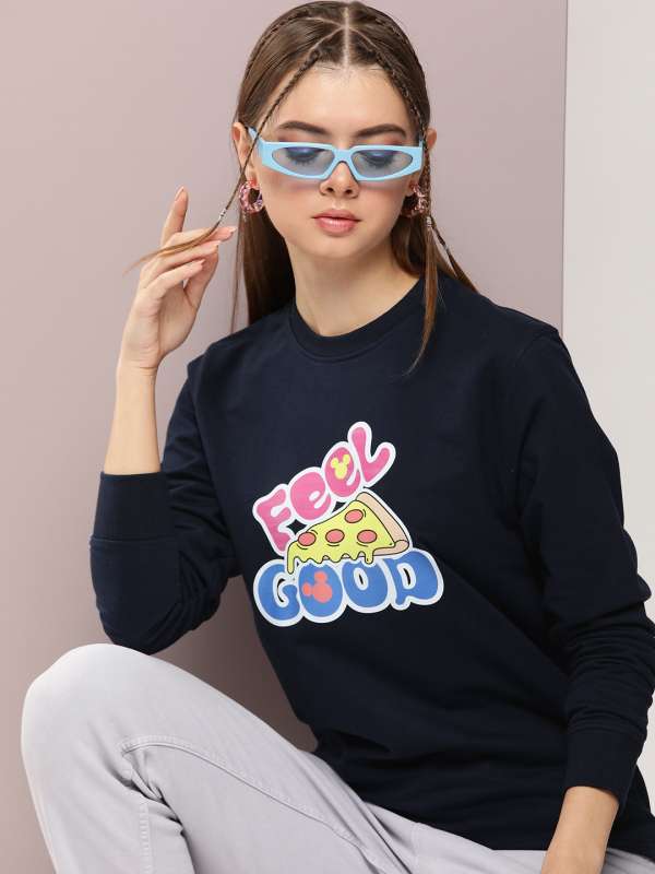 Kook N Keech Disney Full Sleeve Graphic Print Women Sweatshirt - Buy Kook N  Keech Disney Full Sleeve Graphic Print Women Sweatshirt Online at Best  Prices in India