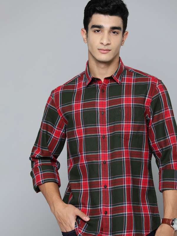 Indian Terrain Olive Casual Shirt Buy Indian Terrain Olive Casual Shirt online in India