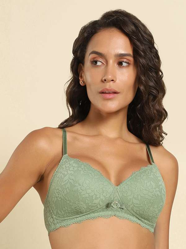 Buy online Red Solid Balconette Bra from lingerie for Women by Prettycat  for ₹439 at 37% off