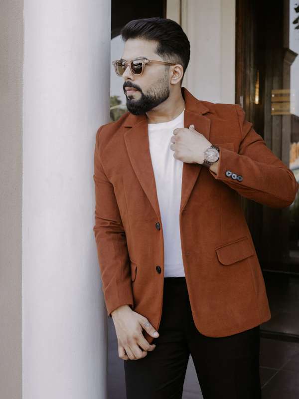 Tan coloured outlet blazer
