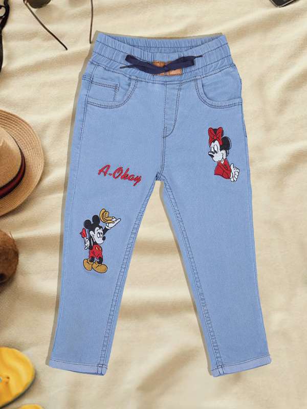 Mickey mouse jeans shop
