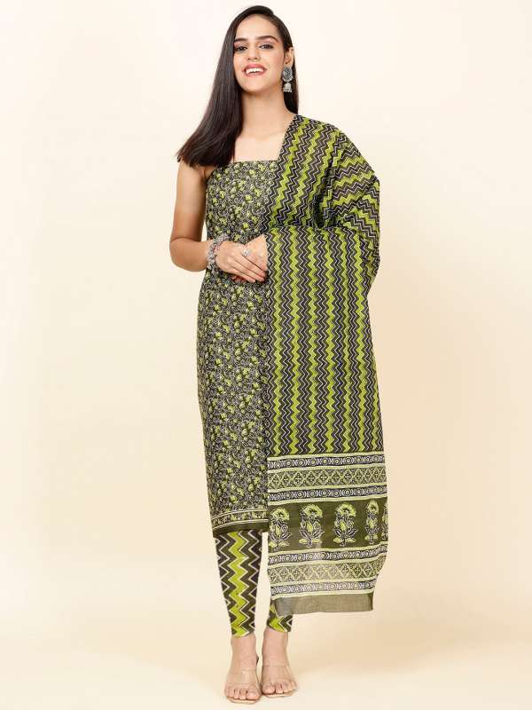 Meena bazaar deals dress material online