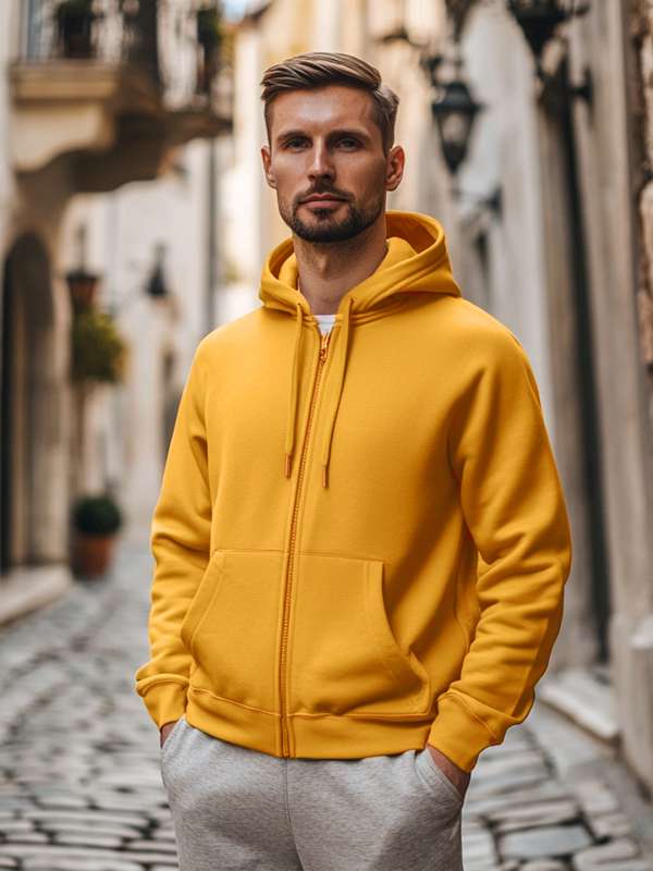 Mustard Men Sweatshirts Buy Mustard Men Sweatshirts online in India