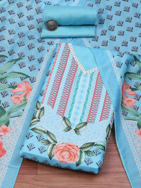 Biba unstitched dress materials on sale