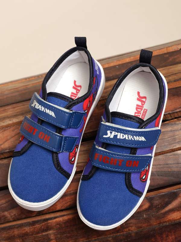 Boys sales spiderman sneakers